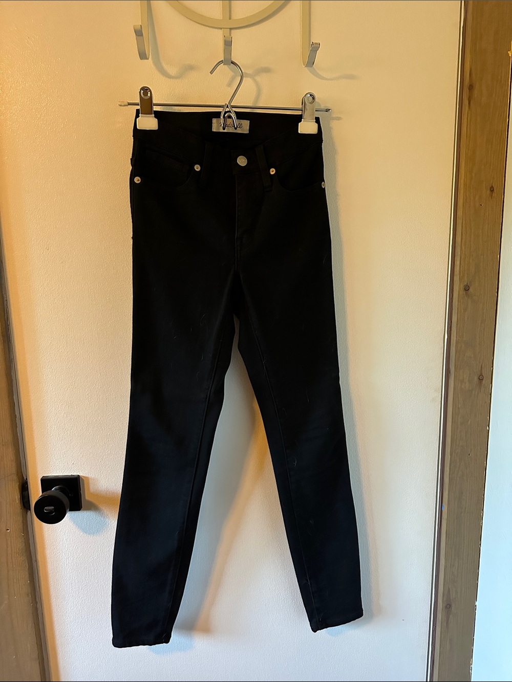 Madewell Black Women’s Skinny Jeans - 9in High-Rise